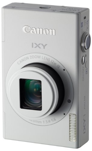 【中古品】 Canon デジタルカメラ IXY 1 ホワイト 光学12倍ズーム Wi-Fi対応 IXY1(WH)　(shin