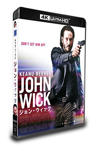 ジョン・ウィック 4K ULTRA HD+本編Blu-ray(中古品)　(shin