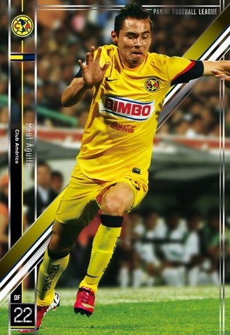 【パニーニフットボールリーグ】 STAR パウル・アギラール PFL03 123/145 【PANINI FOOTBALL LEAGUE】(中古 未使用品)　(shin_画像1