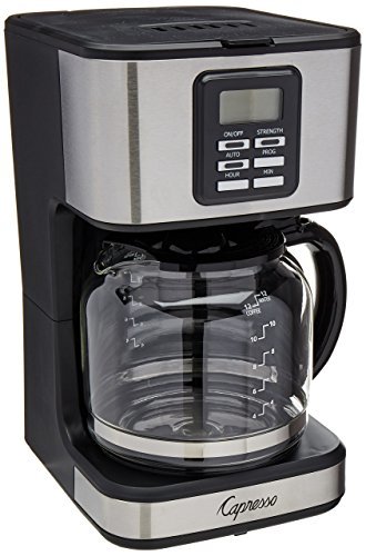 Capresso SG220 Black and Stainless Steel 12 Cup Coffee Maker by Capresso(中古 未使用品)　(shin