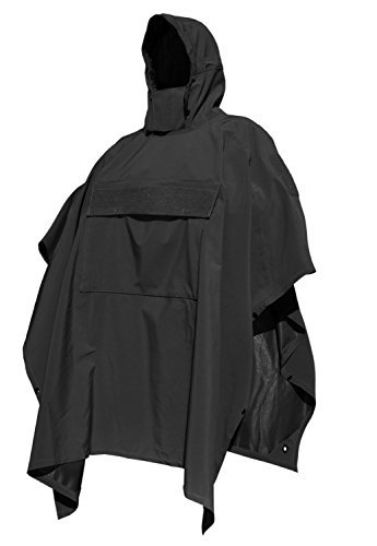 HAZARD4(ハザード4) Poncho Villa SmartSkin Softshell ミリタリーポンチョ(未使用品)　(shin