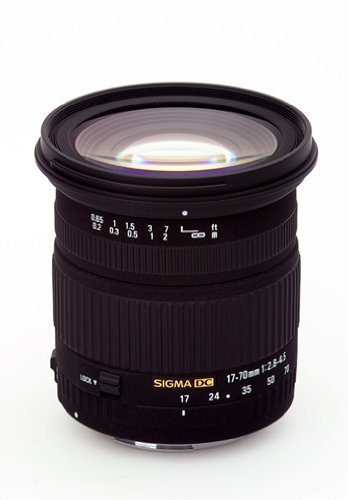 SIGMA AF 17-70mm F2.8-4.5 F/2.8-4.5 DC MACRO キャノン用(中古品)　(shin_画像1