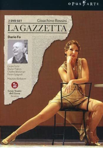 Gioachino Rossini - La Gazzetta / Forte, Workman, Pratico, [DVD] [Import](中古品)　(shin_画像1