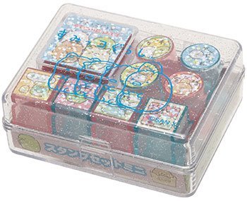 すみっコぐらし スタンプセットミニ レッド(中古品)　(shin_画像1