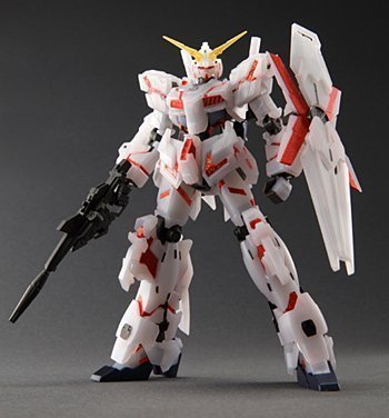 【キャラホビ2010限定】ROBOT魂 ＜SIDE MS＞ユニコーンガンダム(デストロイモード) NT-D発動Ver.(中古品)　(shin_画像1