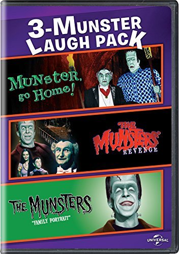 3-Munster Laugh Pack: Munster Go Home / Munsters [DVD] [Import](中古 未使用品)　(shin_画像1