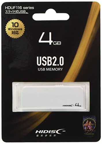 HIDISC USB2.0対応 フラッシュメモリ 4GB HDUF116S4G2(中古品)　(shin_画像1