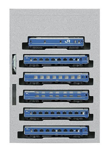 KATO Nゲージ 24系 寝台特急 あけぼの 基本 6両セット 10-822 鉄道模型 客車　(shin