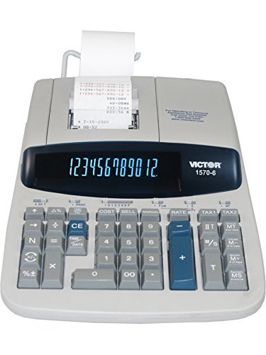 VCT15706 - 1570-6 Two-Color Ribbon Printing Calculator by Victor( б/у товар ) (shin