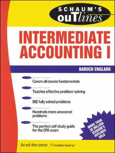 Schaum's Outline of Theory and Problems of Intermediate Accounting I　(shin_画像1