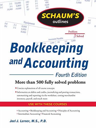 Schaum's Outline of Bookkeeping and Accounting　(shin