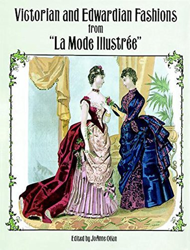 Victorian and Edwardian Fashions from ”La Mode Illustr?e” (Dover Fas　(shin