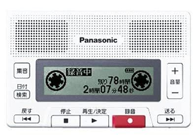 【中古品】パナソニック ICレコーダー RR-CS300-W ホワイト　(shin_画像1