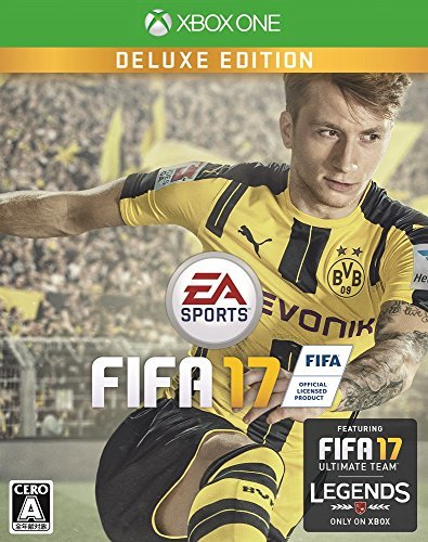 FIFA 17 DELUXE EDITION【限定版同梱物】20 ジャンボプレミアムゴールドパック (1 x20週間) 、TOTWレンタル選手 (1選 (中古品)　(shin_画像1