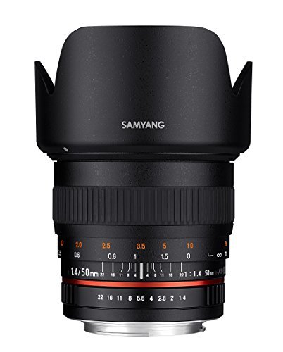(中古品)Samyang sy50?m-c EFカメラstandard-primeレンズ固定Prime for Canon EOS E　(shin