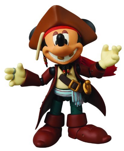 MAF MICKEY MOUSE (JACK SPARROW Ver.)(ノンスケール ABS&ATBC-PVC塗装済み(未使用品)　(shin_画像1