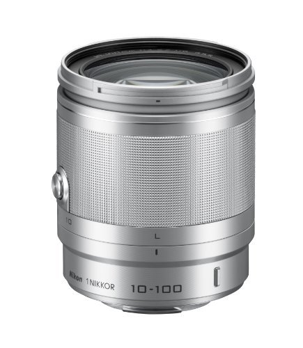 【中古 良品】 Nikon 高倍率ズームレンズ 1 NIKKOR VR 10-100mm f/4-5.6 シルバー ニコンCXフ　(shin