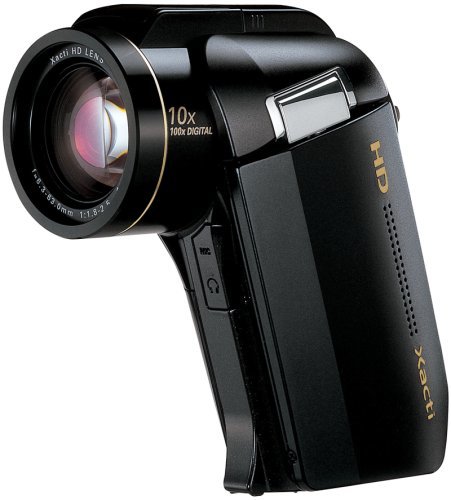 【絶品】 【中古 良品】 SANYO ハイビジョン対応 デジタルムービーカメラ Xacti (ザクティ) ブラック DM　(shin その他