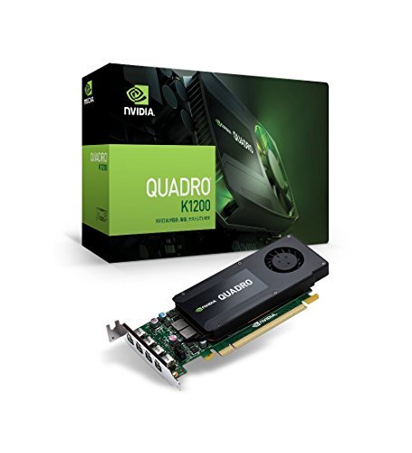 ELSA NVIDIA Quadro K1200搭載 プロフェッショナルグラフィックスボード メモリ4GB EQK1200-4GER　(shin
