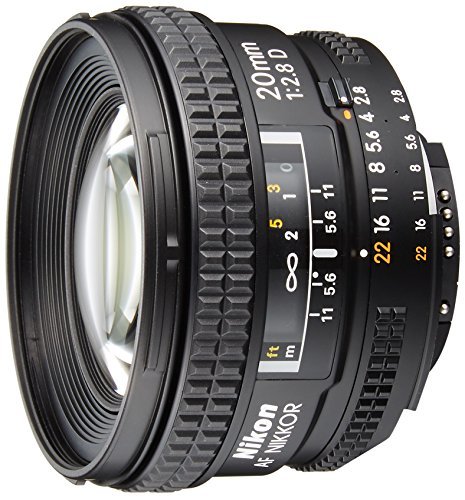 【中古 良品】 Nikon 単焦点レンズ Ai AF Nikkor 20mm f/2.8D フルサイズ対応　(shin