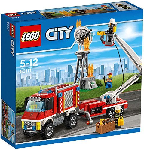 レゴ (LEGO) シティ 屈折はしご車 60111(中古 未使用品)　(shin