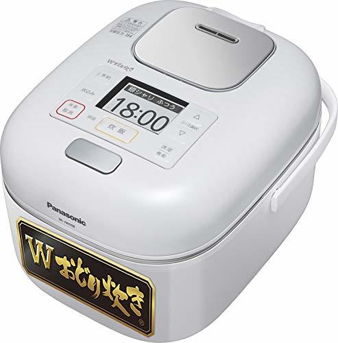 パナソニック 3合 炊飯器 圧力IH式 Wおどり炊き Jコンセプト 豊穣ホワイト SR-JW058-W(中古品)　(shin