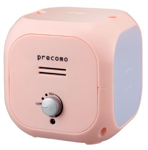 【新品】 precomo アロマディフューザー 「アロマキューブ」 ピンク PRSQ-40PK　(shin
