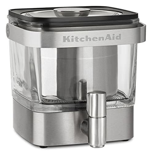 KitchenAid kcm4212sx Cold Brew Coffee Maker、つや消しステンレススチール(中古品)　(shin
