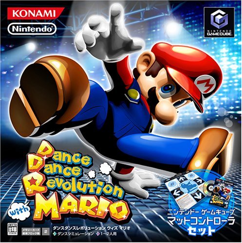 【中古 良品】 Dance Dance Revolution with MARIO (マットコントローラ同梱)　(shin_画像1