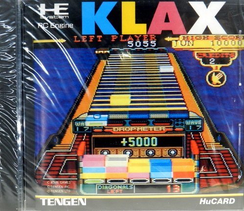 クラックス KLAX 【PCエンジン】(中古 未使用品)　(shin_画像1