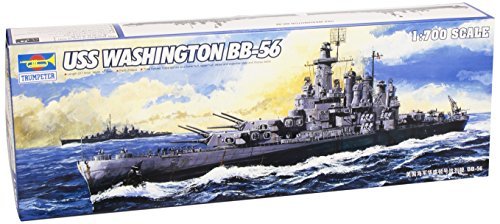 [トランペッター]Trumpeter 1/700 USS Washington BB56 Battleship Model Kit TSM-5735 [並行輸入品]( 未使用品)　(shin