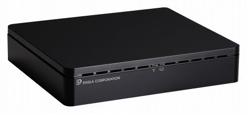 ピクセラ 地上/BS/110度CSデジタル対応 ワイヤレス テレビチューナー ブラック PIX-BR321(中古 未使用品)　(shin