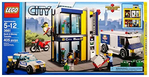 レゴ　シティ - 銀行と現金輸送車- 3661　Lego City Police Bank & Money Transfer【並行輸入品】(中古 未使用品)　(shin_画像1