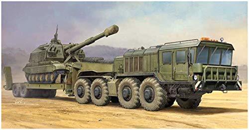 トランペッター 1/35 ソビエト軍 KZKT-7428 戦車運搬車 プラモデル 01039(中古 未使用品)　(shin