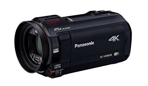 パナソニック 4K ビデオカメラ VX985M 64GB あとから補正 ブラック HC-VX985M-K(中古品)　(shin_画像1