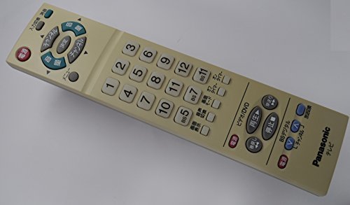 パナソニック テレビリモコン EUR7606KB0(中古品)　(shin_画像1