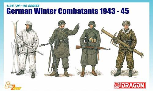 プラッツ 1/35 第二次世界大戦 ドイツ軍 冬季装備兵セット 1943~1945 プラモデル DR6705(中古 未使用品)　(shin_画像1