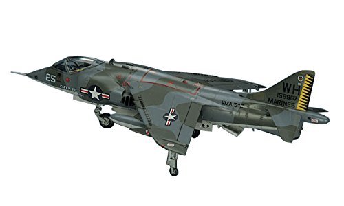 ハセガワ 1/72 アメリカ海兵隊 AV-8A ハリアー プラモデル B10(中古品)　(shin_画像1