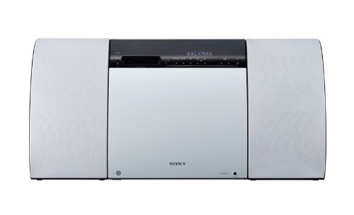 SONY ウォークマン用ドックコンポ CDプレーヤー内蔵 ラジオ内蔵 ホワイト CMT-V30/W　(shin