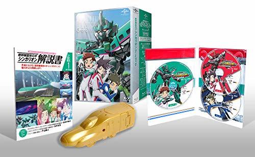 新幹線変形ロボ シンカリオンBlu-ray BOX1(初回生産限定版)DXS シンカリオン E5はやぶさゴールドバージ_画像1