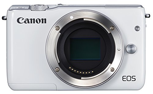 Canon ミラーレス一眼カメラ EOS M10 ボディ(ホワイト) EOSM10WH-BODY(中古品)　(shin_画像1