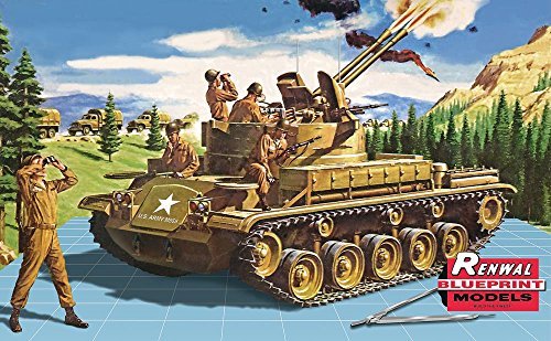 アメリカレベル 1/32 SSP M42 自走高射機関砲 07822 プラモデル(中古 未使用品)　(shin_画像1