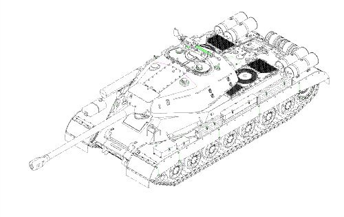 トランペッターモデル 1/35 ソビエト軍 JS-4重戦車 ”スターリン4” プラモデル(中古 未使用品)　(shin_画像1