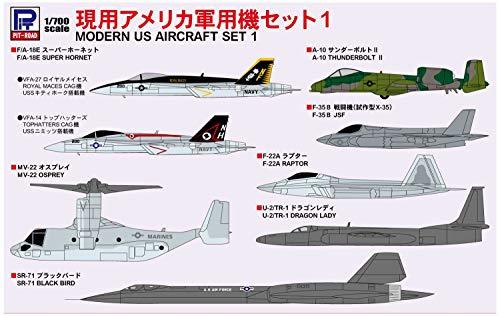 ピットロード 1/700 スカイウェーブシリーズ 現用アメリカ軍用機セット 1 プラモデル S53(中古品)　(shin_画像1