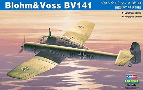ホビーボス 1/48 エアクラフトシリーズ ドイツ空軍 ブロムウントフォス BV-141 プラモデル 81728(中古 未使用品)　(shin_画像1