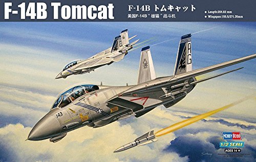 ホビーボス 1/72 エアクラフトシリーズ F-14B トムキャット プラモデル(中古品)　(shin_画像1
