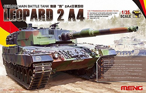 モンモデル 1/35 ドイツ主力戦車 レオパルト 2A4 プラモデル(中古 未使用品)　(shin_画像1