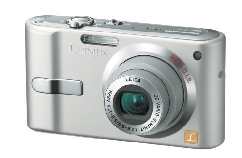 パナソニック デジタルカメラ LUMIX (ルミックス) DMC-FS2 シルバー(中古品)　(shin