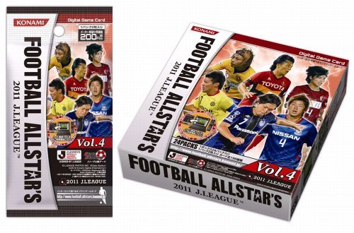 Digital Game Card FOOTBALL ALLSTAR'S 2011 J.LEAGUE Vol.4(中古品)　(shin_画像1