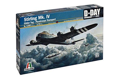 タミヤ イタレリ 1/72 飛行機シリーズ No.1350 ショート スターリング Mk.IV 38350 プラモデル(中古品)　(shin_画像1